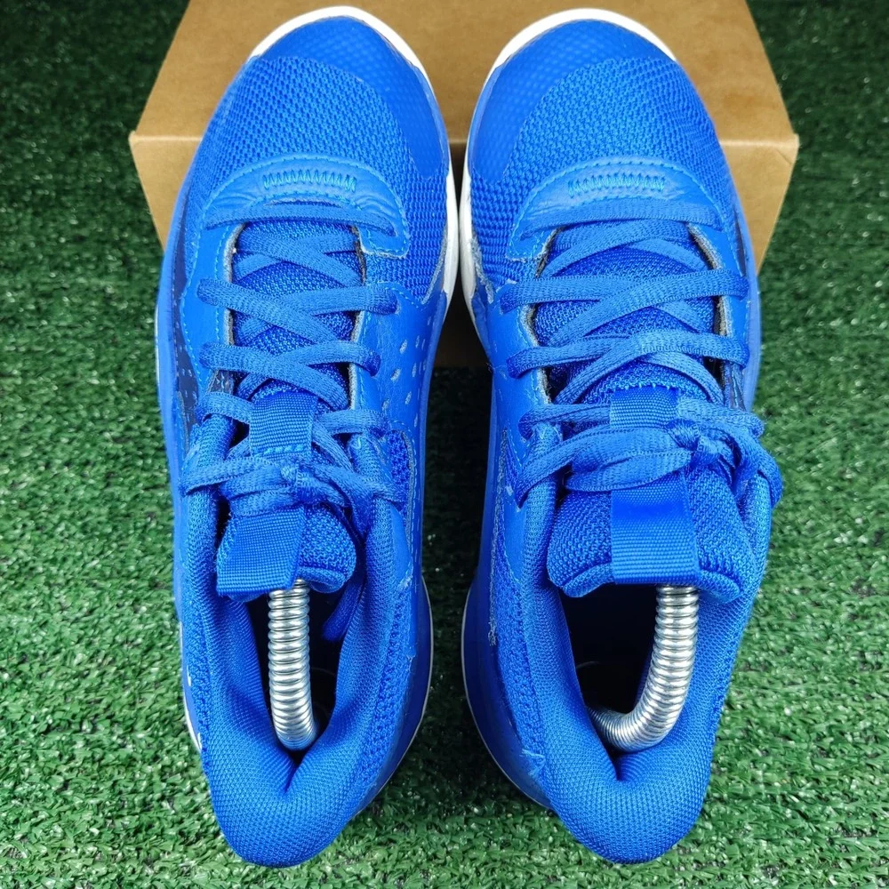 Under Armour Basketball Shoes Kids 1.5Y Blue Jet 23 Sneaker 3026636-400 Athletic